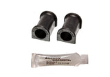 Sway Bar Bushing Set; Black; Front; Bar Dia. 18mm; Performance Polyurethane;