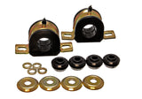 Sway Bar Bushing Set; Black; Front; Bar Dia. 30mm; Performance Polyurethane;
