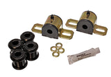 Sway Bar Bushing Set; Black; Rear; Bar Dia. 9/16 in.; Performance Polyurethane;