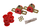 Sway Bar Bushing Set; Red; Rear; Bar Dia. 9/16 in.; Performance Polyurethane;