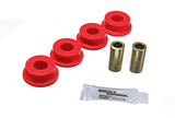 Watts Link Bushing Set; Red; Rear; Performance Polyurethane;