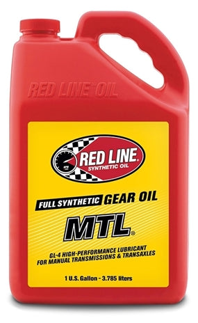 75w80 Gear Oil Redline MTL Manual Transmission GL-4 1 16 Gallon Red Line Oil