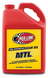 75w80 Gear Oil Redline MTL Manual Transmission GL-4 1 16 Gallon Red Line Oil