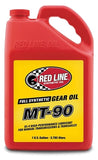 75W90 Gear Oil MT-90 Manual Transmission GL-4 1 Gallon Red Line Oil