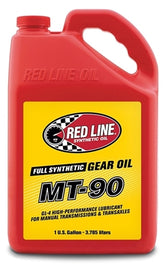75W90 Gear Oil MT-90 Manual Transmission GL-4 16 Gallon Red Line Oil