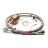 FUELP ISOLATOR KIT, FOR 100PSI GA, BRASS, INCL. 4FT. #4 BRAIDED STAINLESS LINE