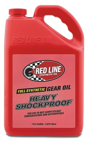 Gear Oil Synthetic Heavy Shockproof 1 Gallon Red Line Oil