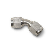 6AN 45 Degree Swivel Coupler Adapter Fitting With Endura Finish