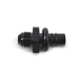 EFI Ford Adapter 6 AN Male to 14mm Quick Disconnect Male Black Anodized
