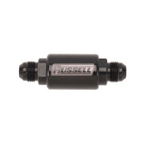 8AN Male To 8AN Male, Check Valve Black Anodized