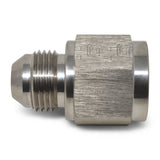 8AN Female To 6AN Male B-Nut Flare Reducer Adapter Fitting With Endura Finish