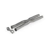 2.5in. Resonator Bypass. X-Pipe. T409 Stainless Steel.