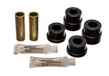 Control Arm Bushing Set; Black; Front Lower; Performance Polyurethane;