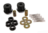 Control Arm Bushing Set; Black; Front; Performance Polyurethane;