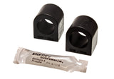 Sway Bar Bushing Set; Black; Front; Bar Dia. 23mm; Performance Polyurethane;