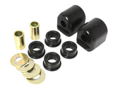 Control Arm Bushing Set; Black; Front; Performance Polyurethane;