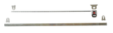 30 in. Round Top Bar - 35 in. Flat Bottom Bar