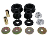 Differential Bushing Set; Rear; Black;
