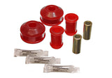 Control Arm Bushing Set; Red; Front; Performance Polyurethane;