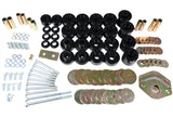 Body Mount Set; Incl. Hardware; Black;