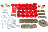 Body Mount Set; Incl. Hardware; Red;