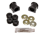 Sway Bar Bushing Set; Black; Front; Bar Dia. 24mm; Performance Polyurethane;