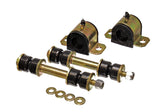 Sway Bar Bushing Set; Black; Front; Bar Dia. 25mm; Performance Polyurethane;