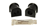 Sway Bar Bushing Set; Black; Rear; Bar Dia. 18mm; Performance Polyurethane;