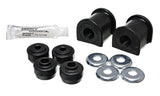 Sway Bar Bushing Set; Black; Rear; Bar Dia. 17mm; Performance Polyurethane;