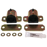 Sway Bar Bushing Set; Black; Front; Bar Dia. 30mm;