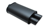 STREETPOWER FLAT BLACK Oval Muffler