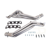 2011-2023 MUSTANG 5.0 1-3/4 LONG TUBE EXHAUST HEADERS (POLISHED SILVER CERAMIC)