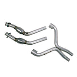 2011-2014 FORD MUSTANG V6 3.7L FULL X PIPE WITH CATALYTIC CONVERTERS