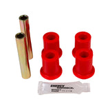 Universal Link Bushings; Red; Flange Style; 1.25 ID Eye; 3.50 LG.; 7/16 Bolt;