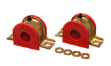 Universal Sway Bar Bushing Set; Red; 1 in. Dia.; Performance Polyurethane;