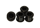 Axle Pivot Bushing Service Set; Black; Rear; Performance Polyurethane;