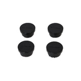 Universal End Cap Bushing Set; 1.130 D; Black;