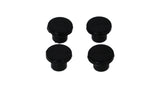 Universal End Plug Bushing Set; 0.53 D; Black;