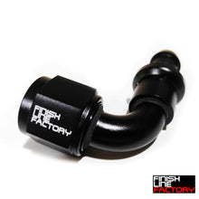 Load image into Gallery viewer, FLF Push Lock Hose End - 90 Degree  - 12 AN