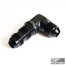 Load image into Gallery viewer, FLF 90 Degree Bulkhead Adapter - 10 AN