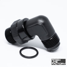 Load image into Gallery viewer, FLF ORB Swivel to AN Adapter - 90 Degree - 16 ORB - 16 AN