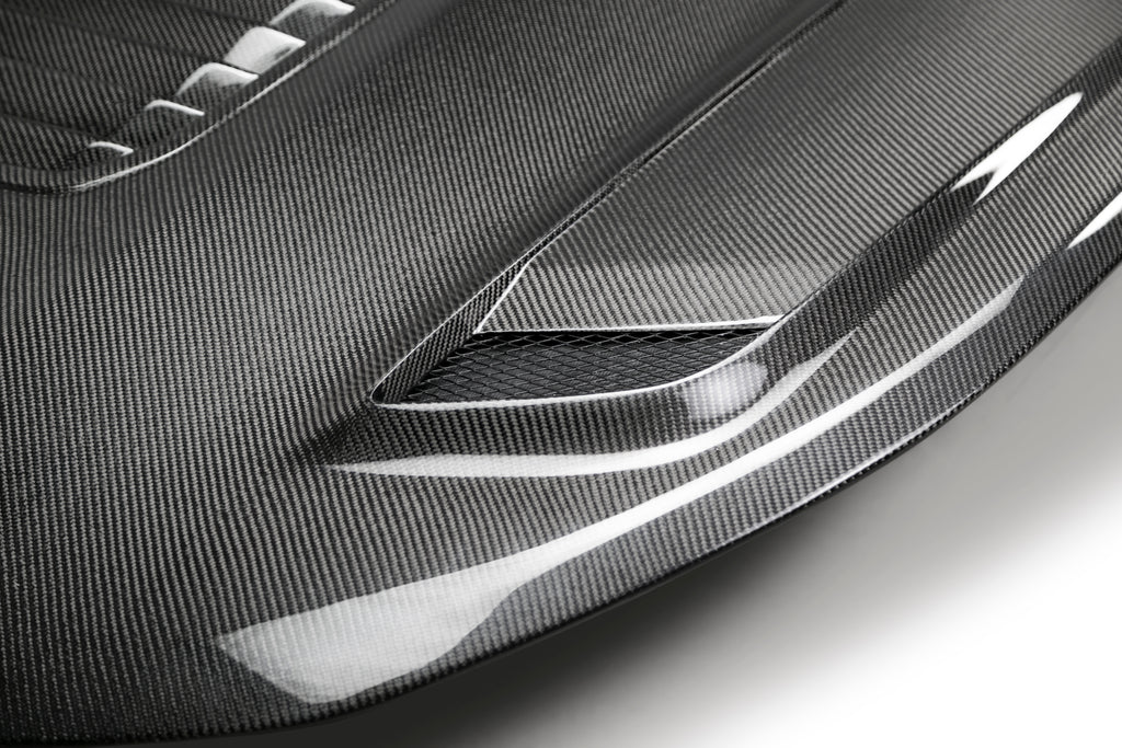 2019 - 2024 CHEVROLET CAMARO SS TYPE-T2 DOUBLE SIDED CARBON FIBER HOOD