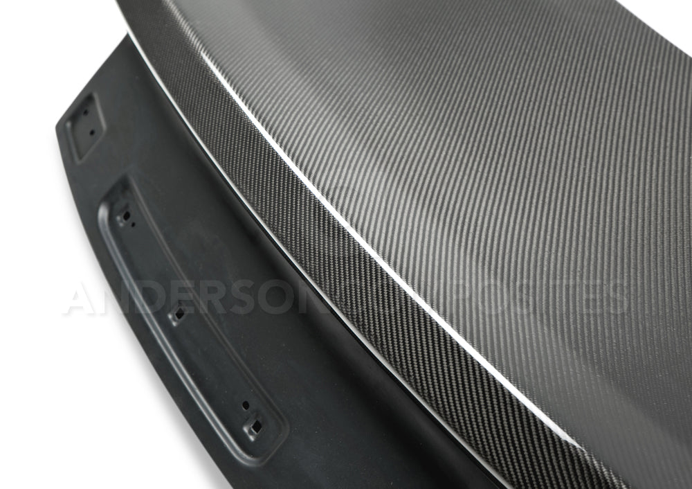 S550 Mustang Dry Carbon Deck Lid