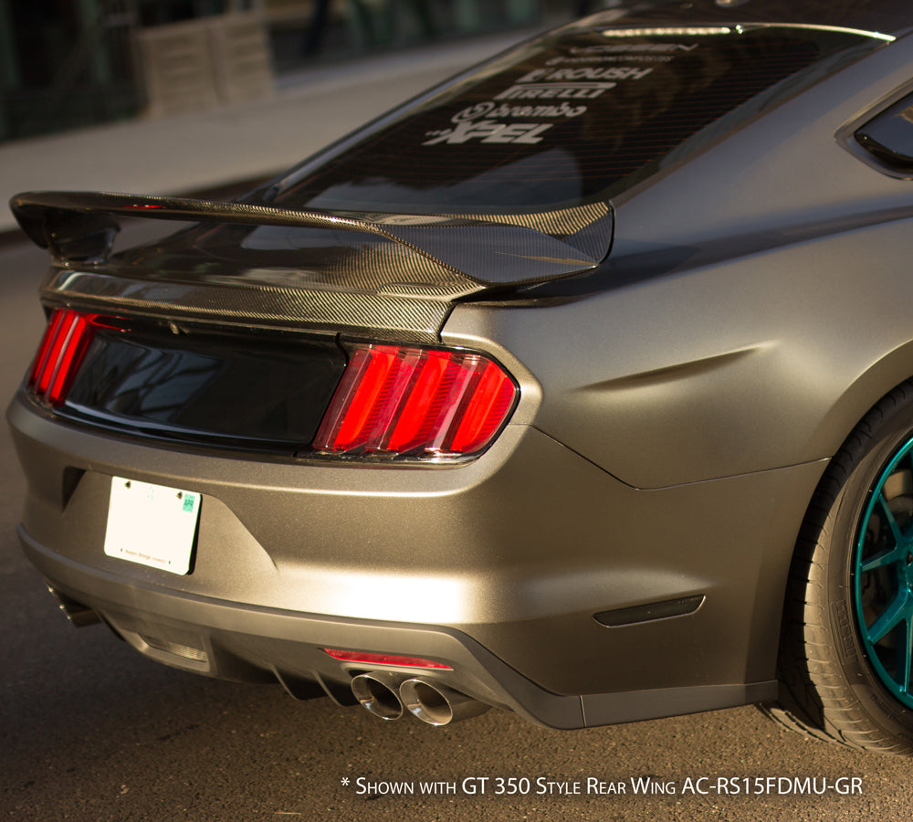 S550 Mustang Dry Carbon Deck Lid