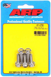 S/S Bolt Kit - 12pt. (5) 1/4-20 x .750