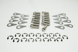 Stage 8 Header Bolt Kit - 16) M8 - 1.25 x 25mm Bolts and Locking Hardware.