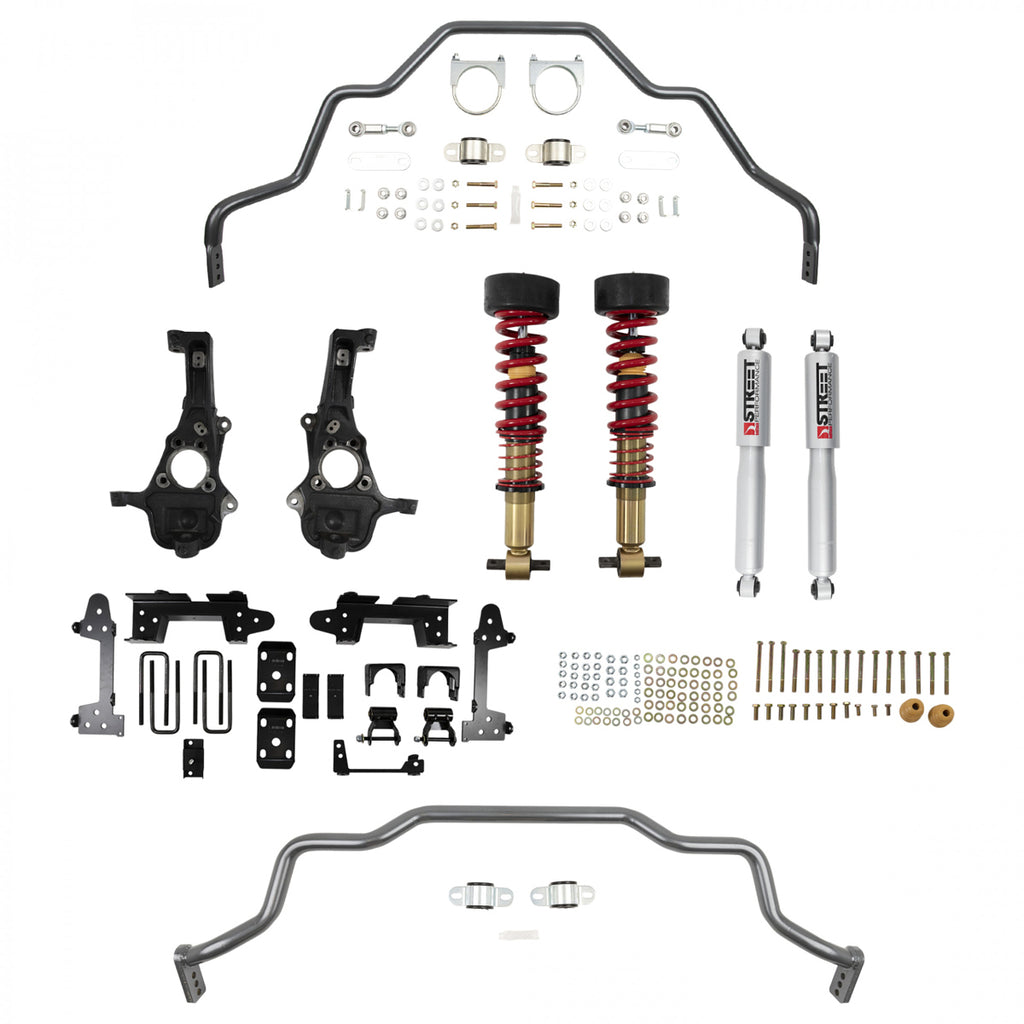 Complete Kit Inc. Height Adjustable Front Coilovers & Rear Sway Bar