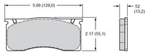 Load image into Gallery viewer, Wilwood Brake Pads - D11 Pad Shape