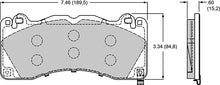 Load image into Gallery viewer, Wilwood Brake Pads - D1792 Pad Shape