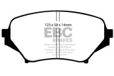 Redstuff Ceramic Low Dust Brake Pads